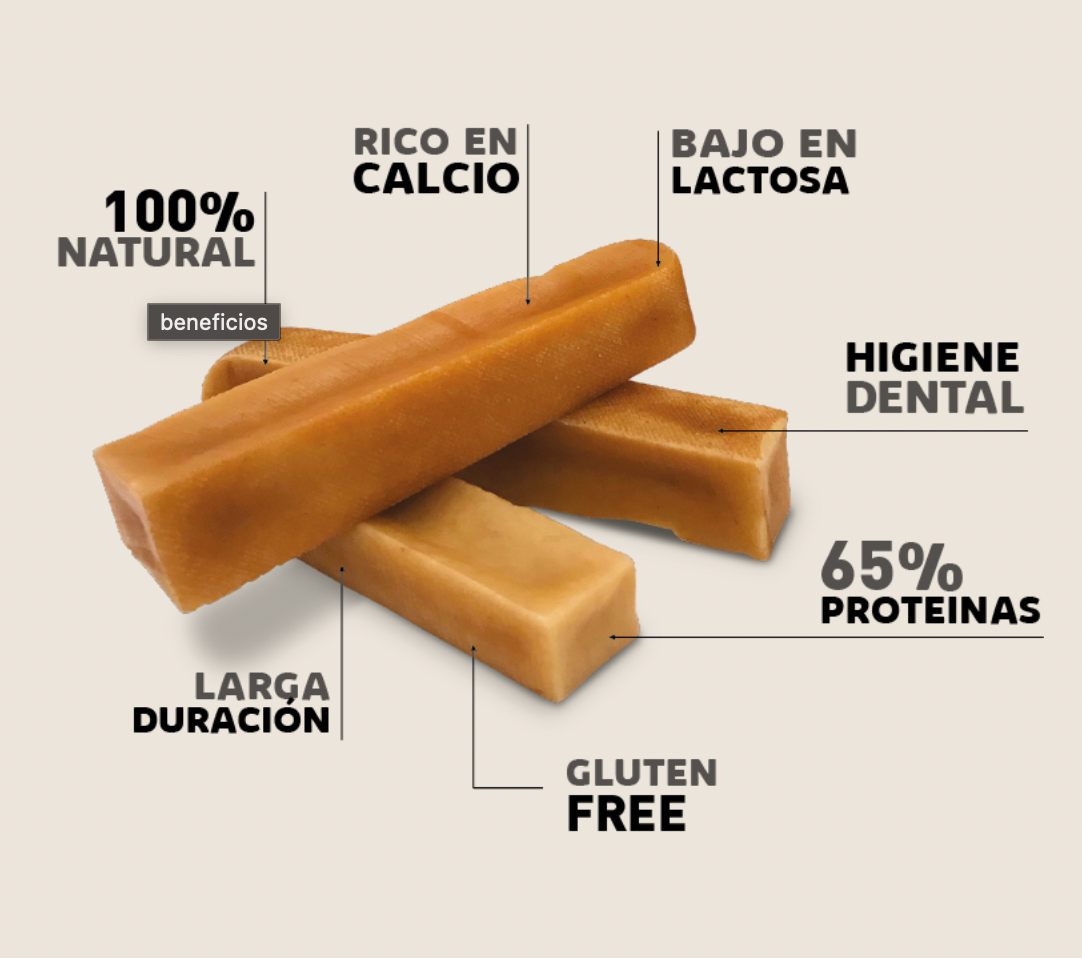 Churpi Barritas naturales con leche de Yak del Himalaya