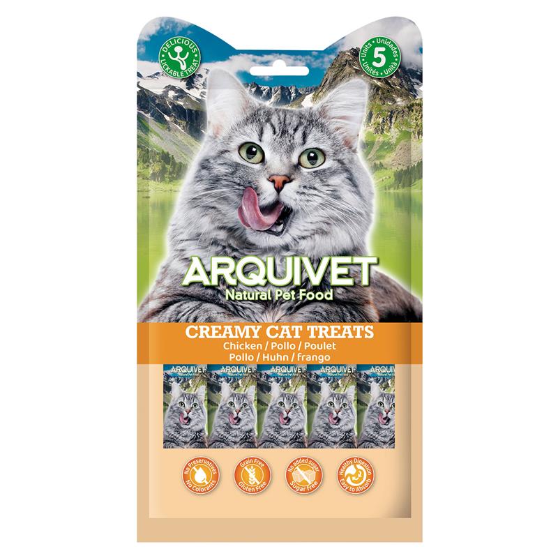 Arquivet Snacks Líquido de Pollo para Gatos
