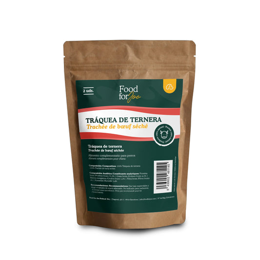 Tráquea de ternera deshidratada - Snack 100% natural