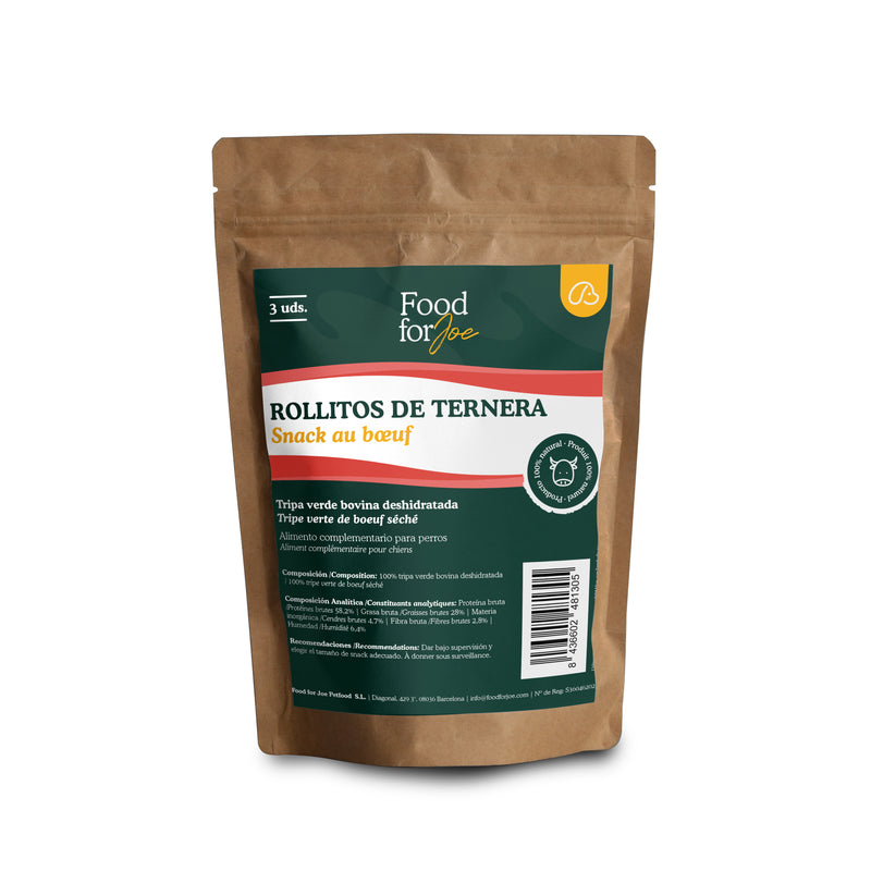 Rollitos de ternera - Snack 100% natural