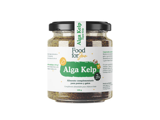 Alga Kelp en polvo - Suplemento 100% natural para perros y gatos