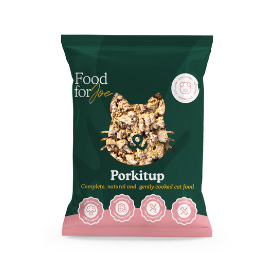 Porkitup - menú de cerdo para gatos 200g