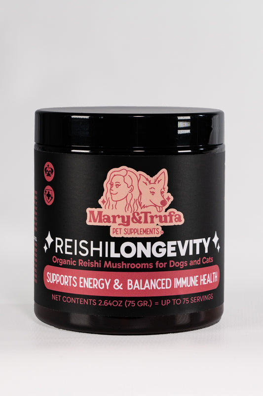 Reishi Longevity - Hongos medicinales para perro y gato