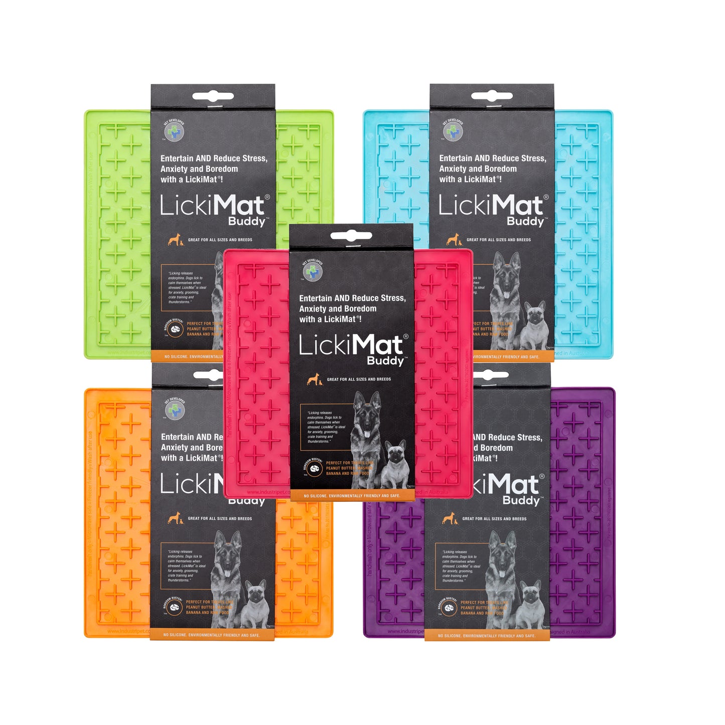 Comedero LickiMat Buddy Classic para perros y gatos