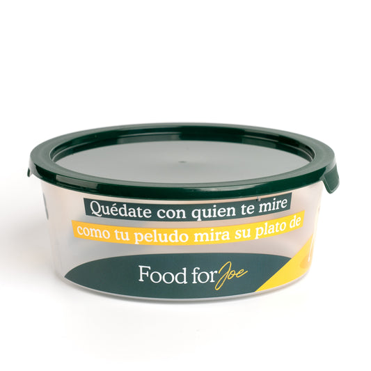 Tupper Food for Joe 💚🐾