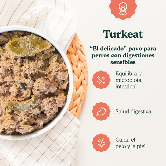 Turkeat - menú de pavo para perros 800g