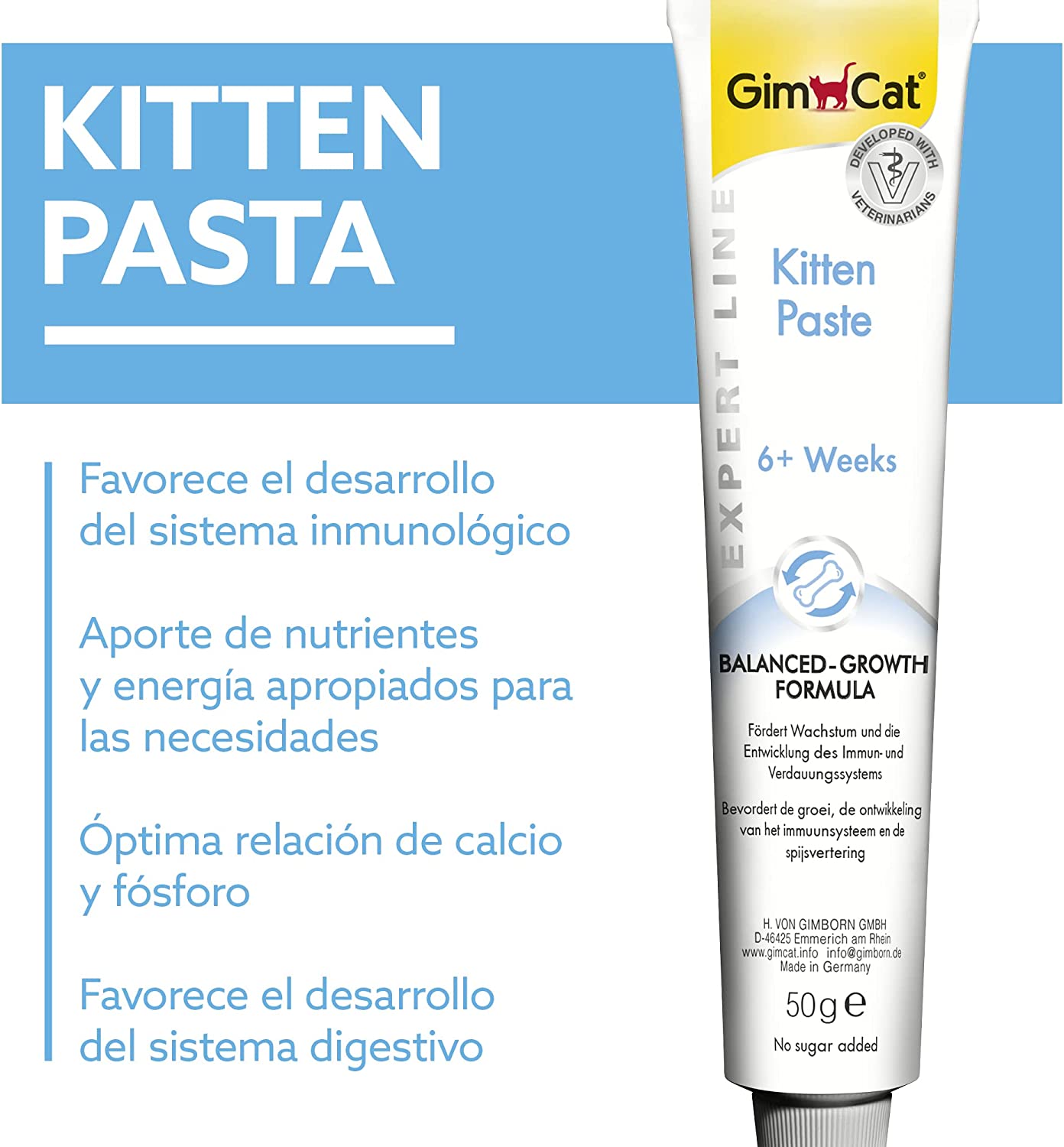 GimCat Expert line Kitten - Suplemento para gatitos